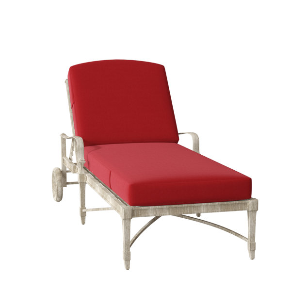 Woodard Isla Reclining Chaise Lounge with Cushion Wayfair